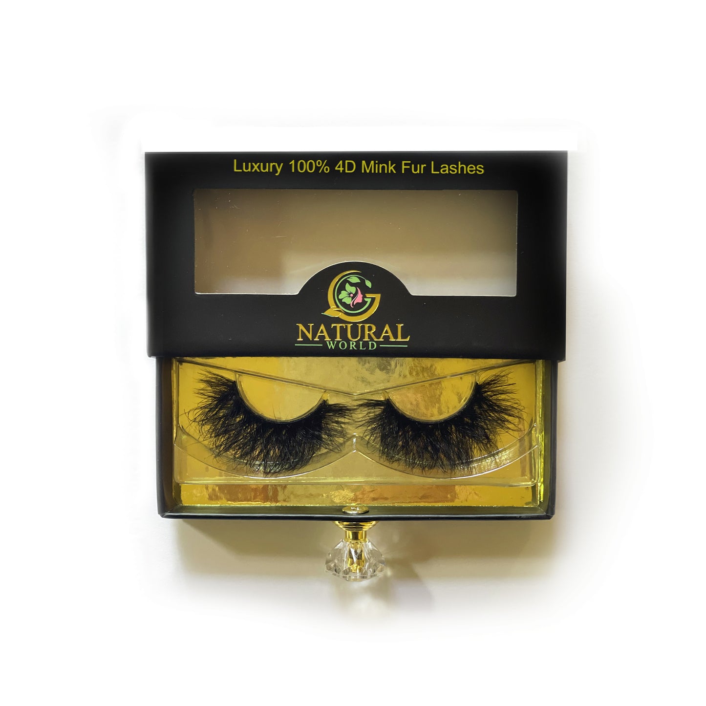 D392 Mink Fur Eyelashes GG NATURAL WORLD
