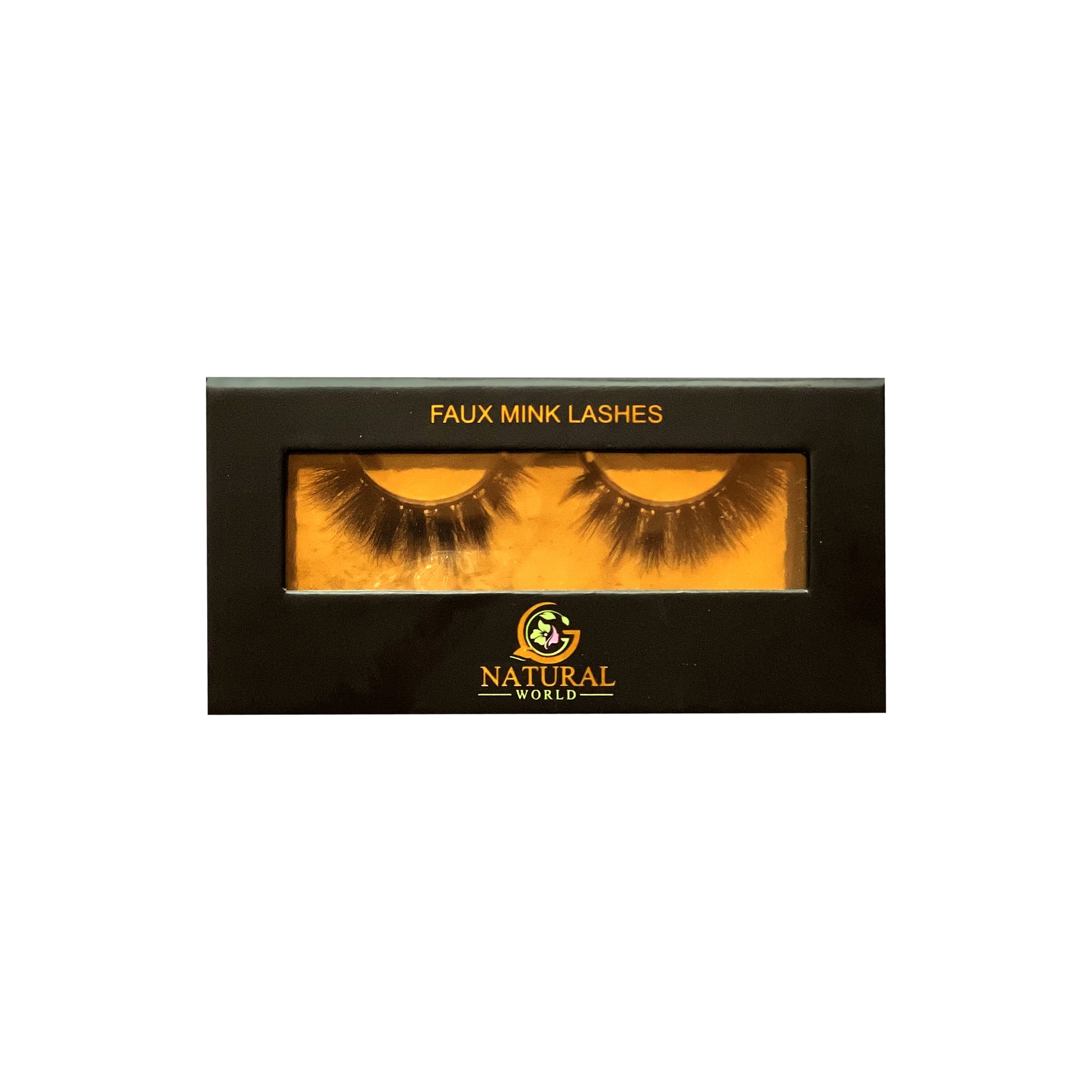 D802 Faux Synthetic Silk Eyelashes GG NATURAL WORLD