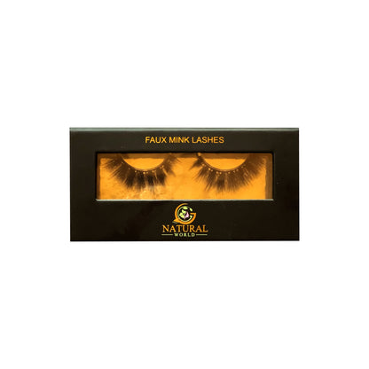 D802 Faux Synthetic Silk Eyelashes GG NATURAL WORLD