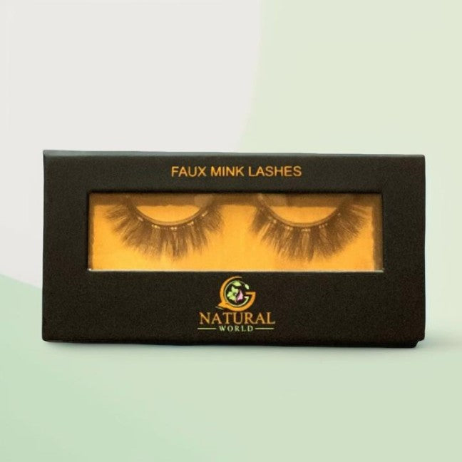 Faux Mink Synthetic Silk Eyelashes  - D802