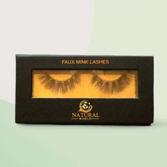 Faux Mink Synthetic Silk Eyelashes - D017