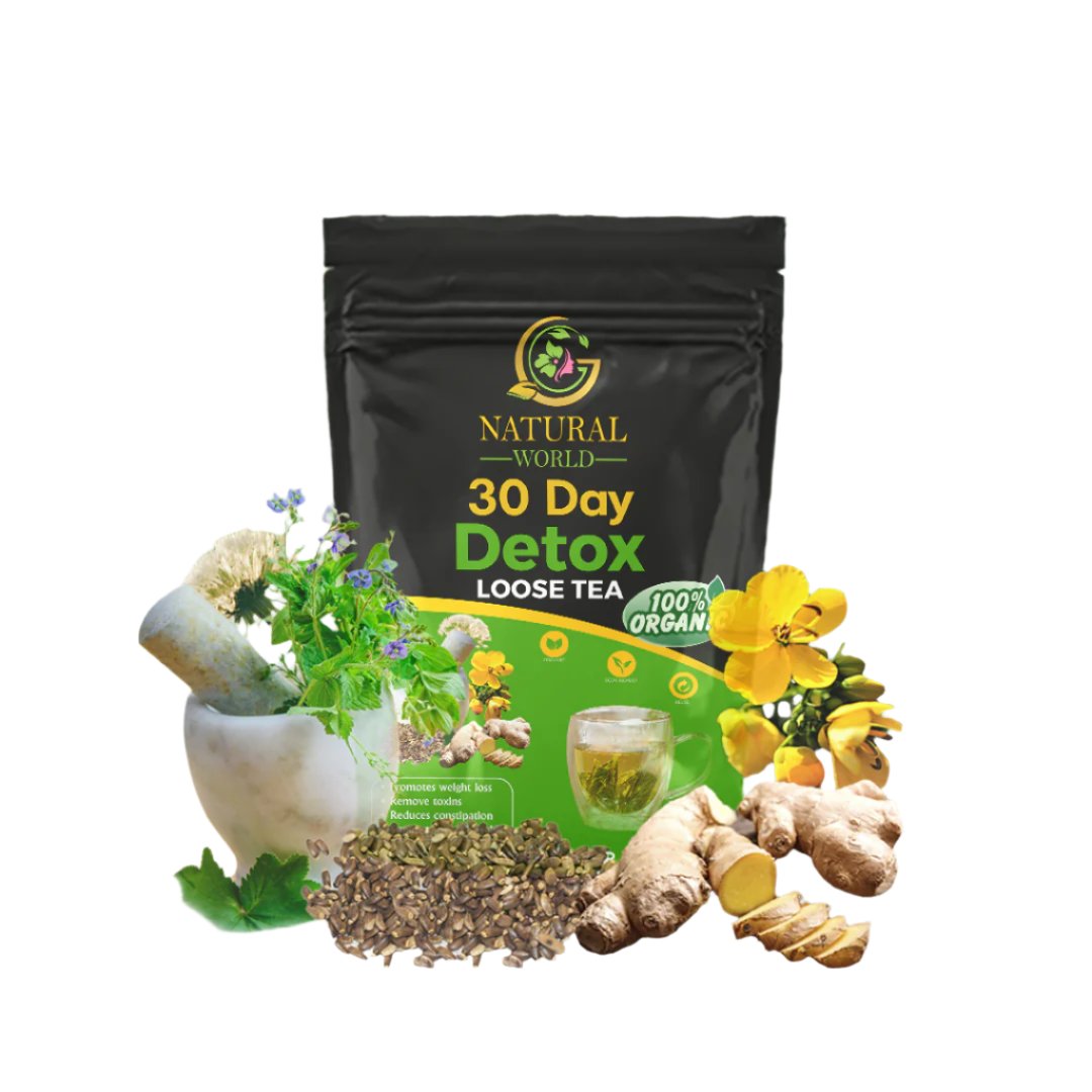 30 Day Detox( Loose Tea)  GG NATURAL WORLD